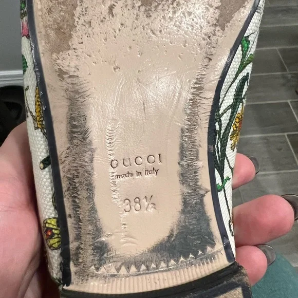 Gucci prince town supreme flora women’s shoes - Picture 2 of 5